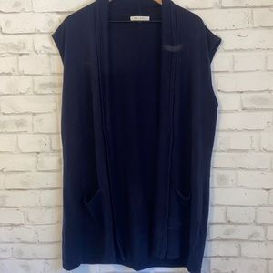 Ramsey navy pocket front vest